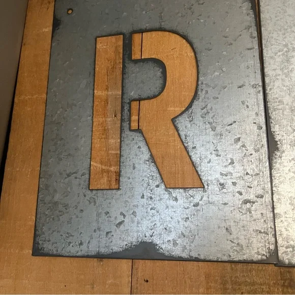 Metal R & R Wall Decor - Picture 4 of 6